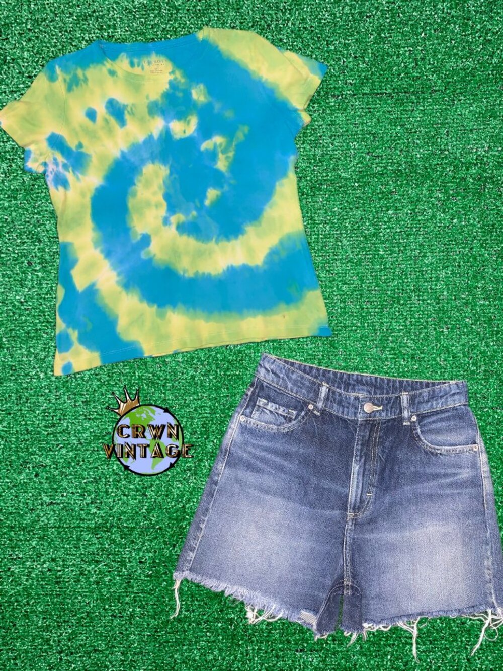 VIBRANT TIE DYED TEE - UPCYCLED